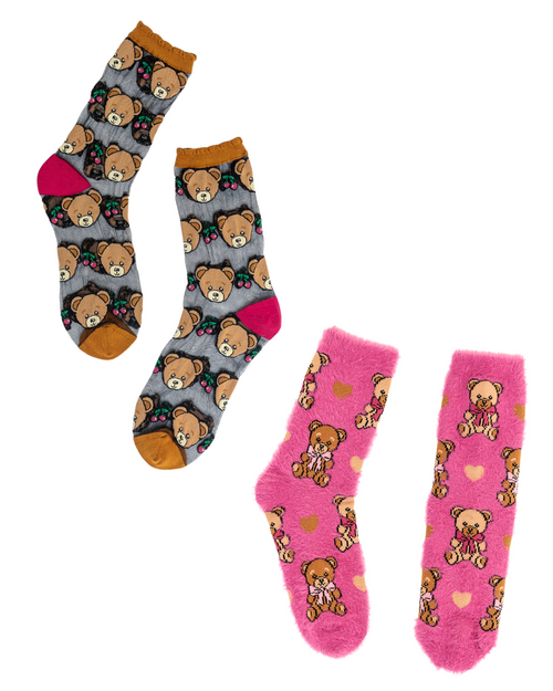 Sock Candy Teddy bear socks bundle cute socks for women